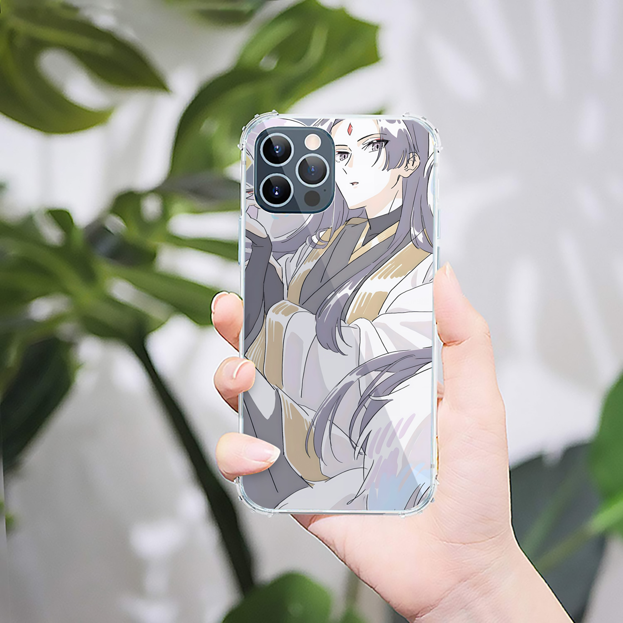 （画像用） 薬屋のひとりごと The Apothecary Diaries 【iPhone 12シリーズ対応】透明スマホケース（クリアソフトケース）